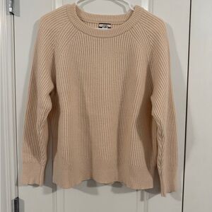 J. Crew Women's Beige Crew Neck Sweater